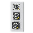 Interruptor de batería Blue Sea 6011200 serie m, circuito doble Plus, negro [6011200]