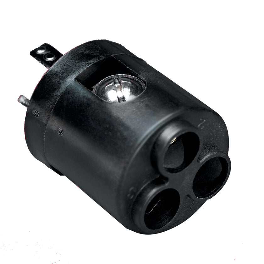 Adaptador de receptáculo de 3 cables Marinco ConnectPro de calibre 6 [12VBRAD]