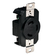 Receptáculo con cerradura Marinco 305CRRB de 125 V y 30 A, color negro [305CRRB]