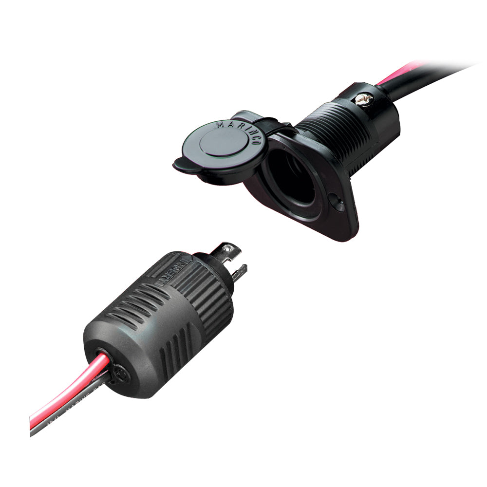 Receptáculo y enchufe Marinco 12VCPS2 ConnectPro de 2 cables [12VCPS2]