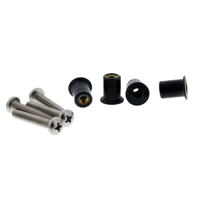 Kit de montaje de tuercas de pozo Scotty 133-16 (paquete de 16) [133-16]