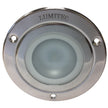 Lumitec Shadow - Lámpara empotrada - Acabado en acero inoxidable pulido - Tricolor: rojo/azul, sin atenuación, con atenuación en blanco [114118]