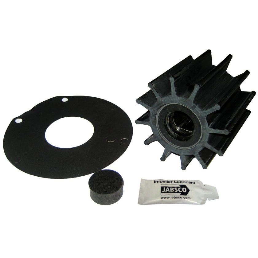 Kit de impulsor Jabsco - 12 aspas - Neopreno - Diámetro de 3