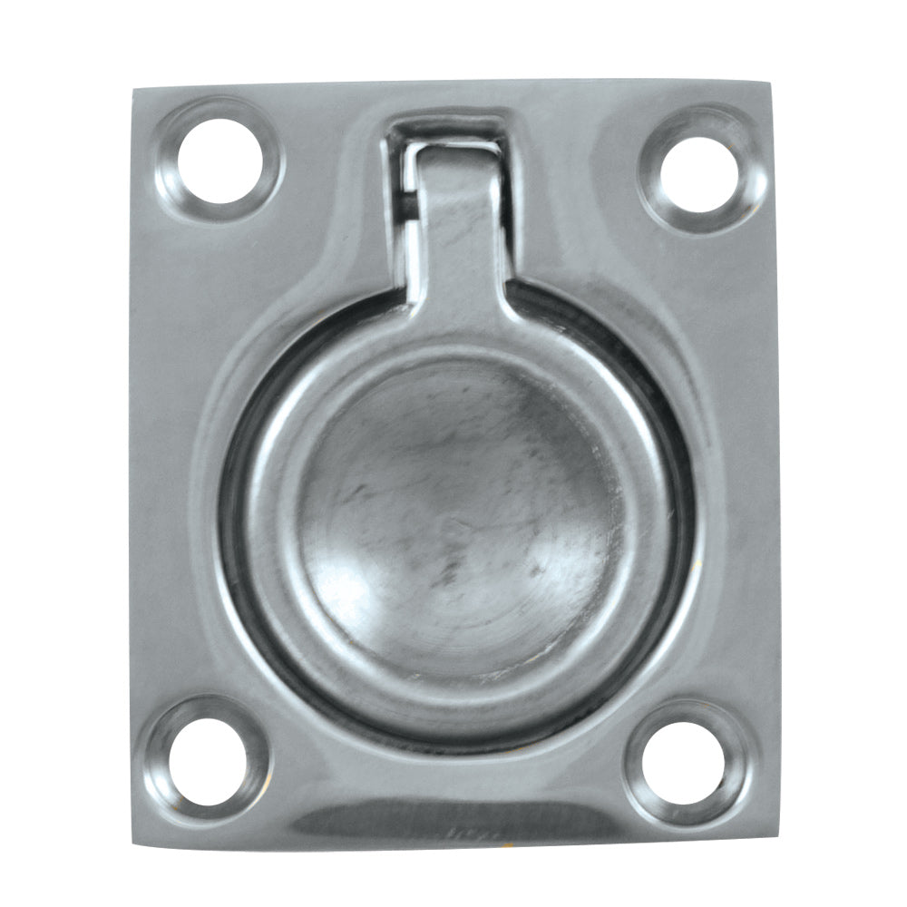 Anillo de tiro empotrado Whitecap - CP/latón - 1-1/2