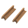 Perilla rectangular para cajón de teca Whitecap - 2-3/4
