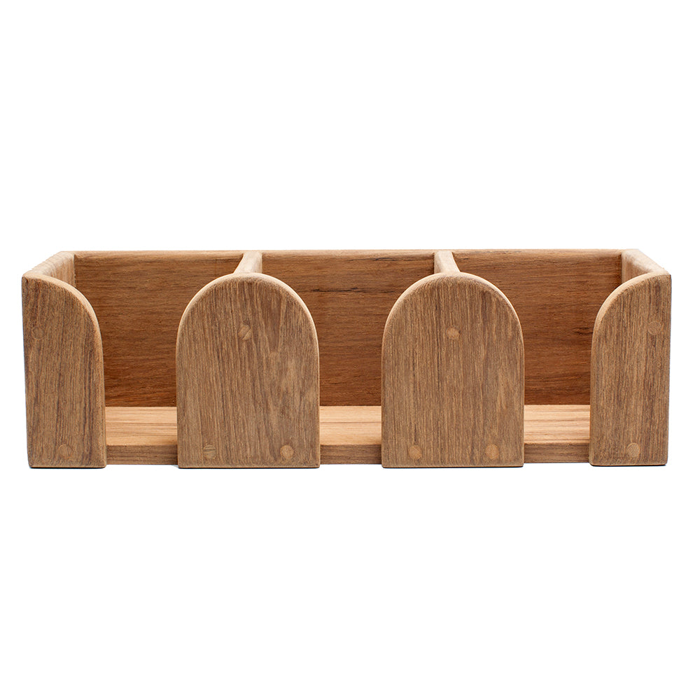 Estante para tres tazas de teca Whitecap [62410]