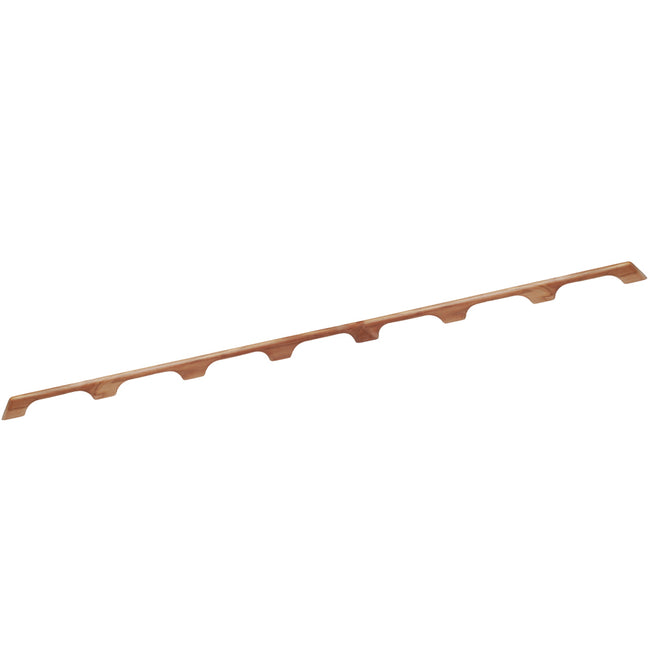 Whitecap Teak Handrail - 7 Loops - 73