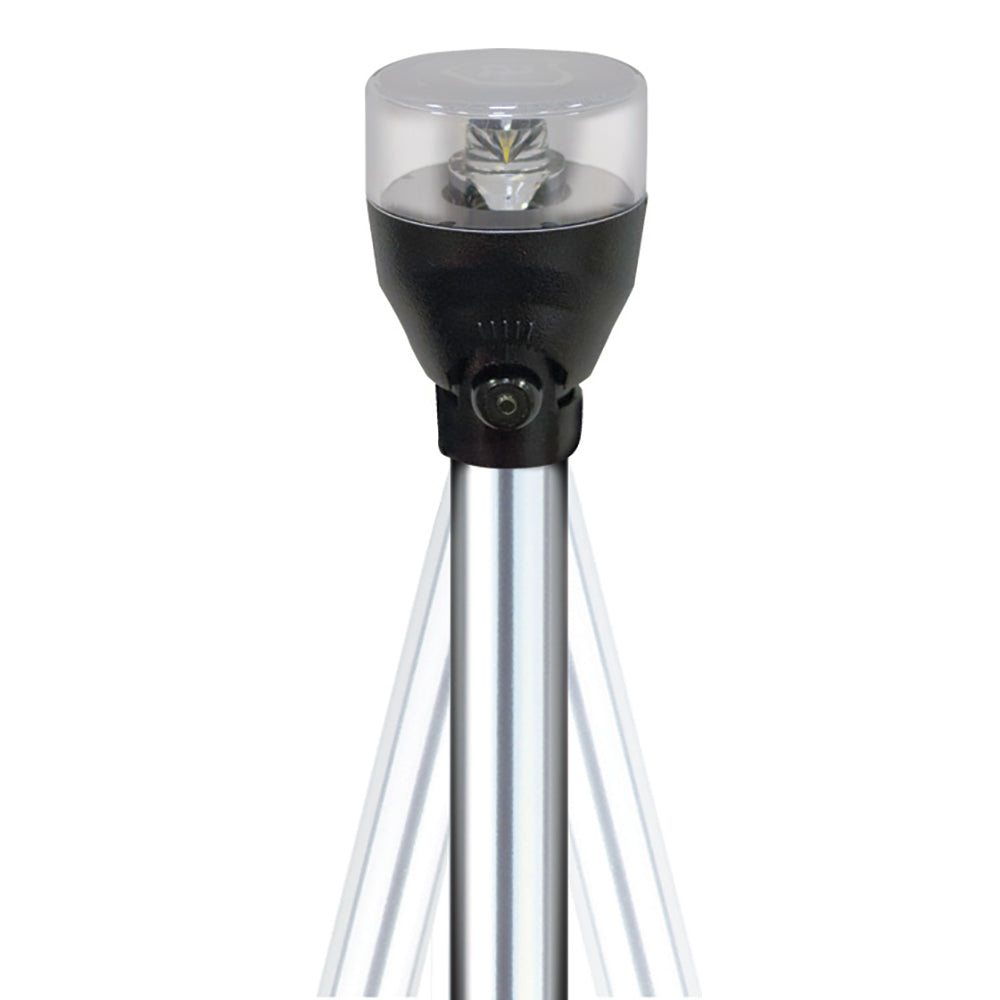 Luz LED articulada Attwood para todo terreno - Poste de 61 cm [5530-24A7]
