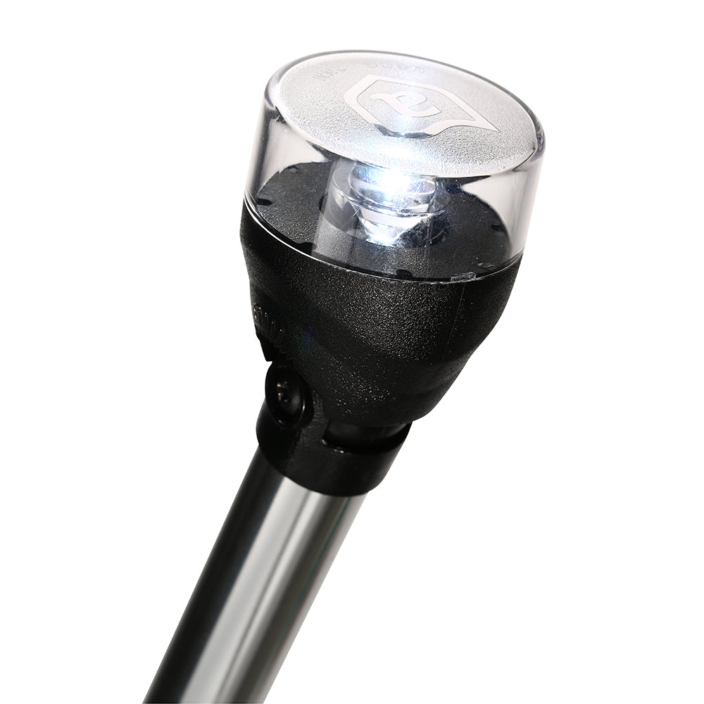 Luz LED articulada Attwood para todo terreno - Poste de 61 cm [5530-24A7]