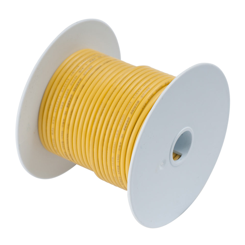 Cable de batería amarillo Ancor de 8 AWG - 100' [111910]