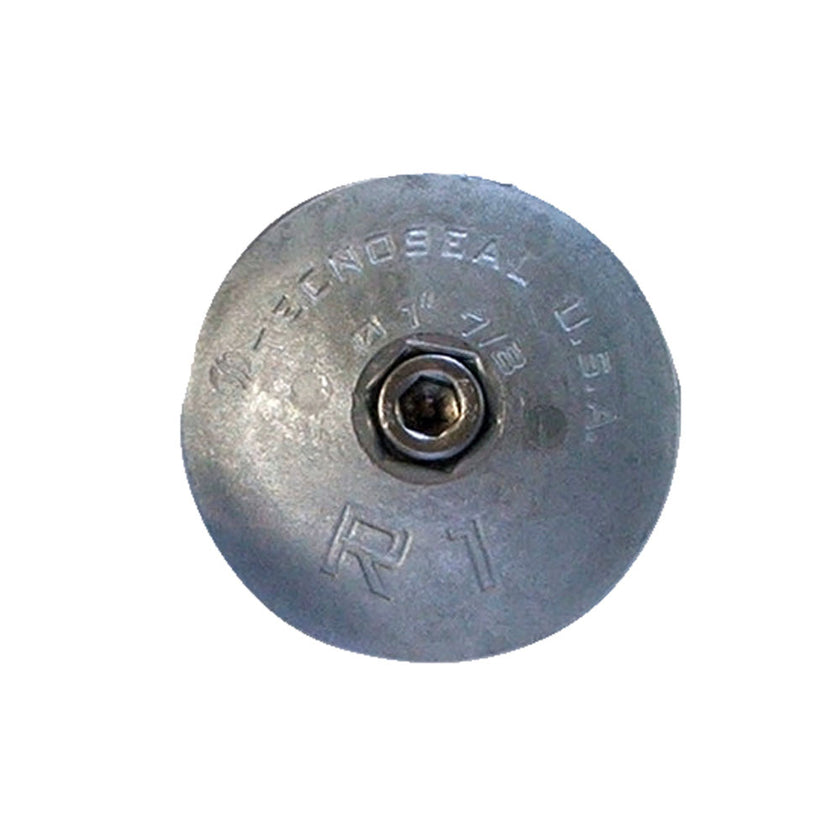 Ánodo de timón Tecnoseal R1AL - Aluminio - Diámetro de 1-7/8