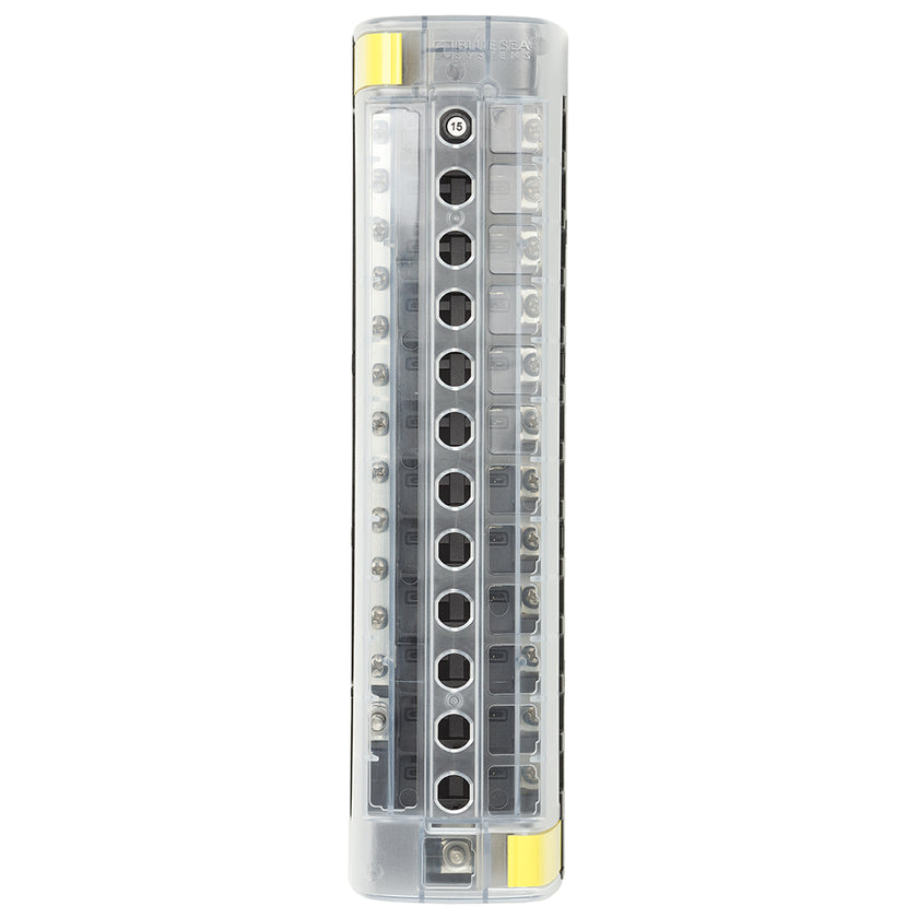 Bloque de disyuntores Blue Sea 5054 ST CLB - 12 posiciones con bus negativo [5054]
