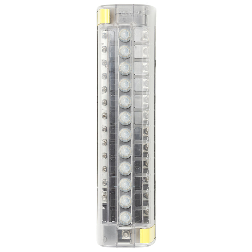 Bloque de disyuntores Blue Sea 5054 ST CLB - 12 posiciones con bus negativo [5054]