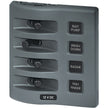 Panel de interruptores impermeable Blue Sea 4305 WeatherDeck de 12 V CC - 4 posiciones [4305]