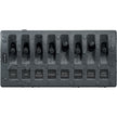Panel de interruptores impermeable Blue Sea 4309 WeatherDeck de 12 V CC - 8 posiciones [4309]