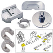 Kit de ánodo Tecnoseal con herrajes - Mercury Alpha 1 Gen 2 - Zinc [20801]