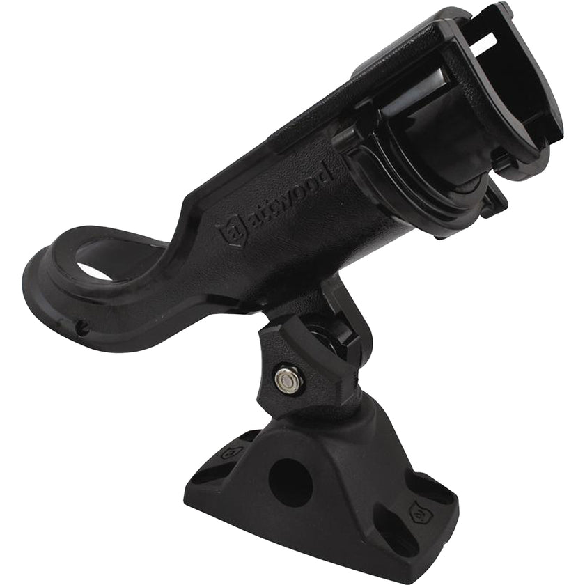 Portacañas ajustable de alta resistencia Attwood con montaje combinado [5009-4]