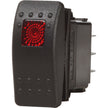 Interruptor Contura II Blue Sea 7943 SPDT - (ENCENDIDO)-APAGADO-ENCENDIDO - Negro [7943]