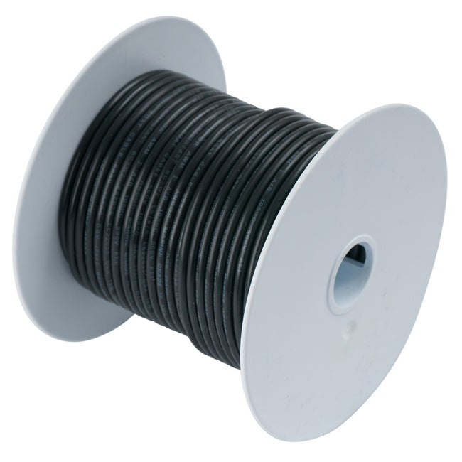 Cable de batería Ancor negro de 2/0 AWG, cobre estañado, 50 pies [117005]