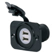 Receptáculo de cargador USB doble Marinco SeaLink Deluxe [12VDUSB]