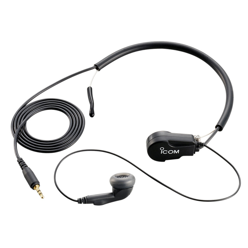 Icom Earphone w/Throat Mic Headset f/IC-M72, IC-M88  IC-GM1600 [HS97]