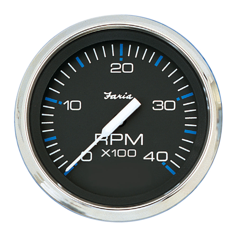 Tacómetro Faria Chesapeake Black de 4