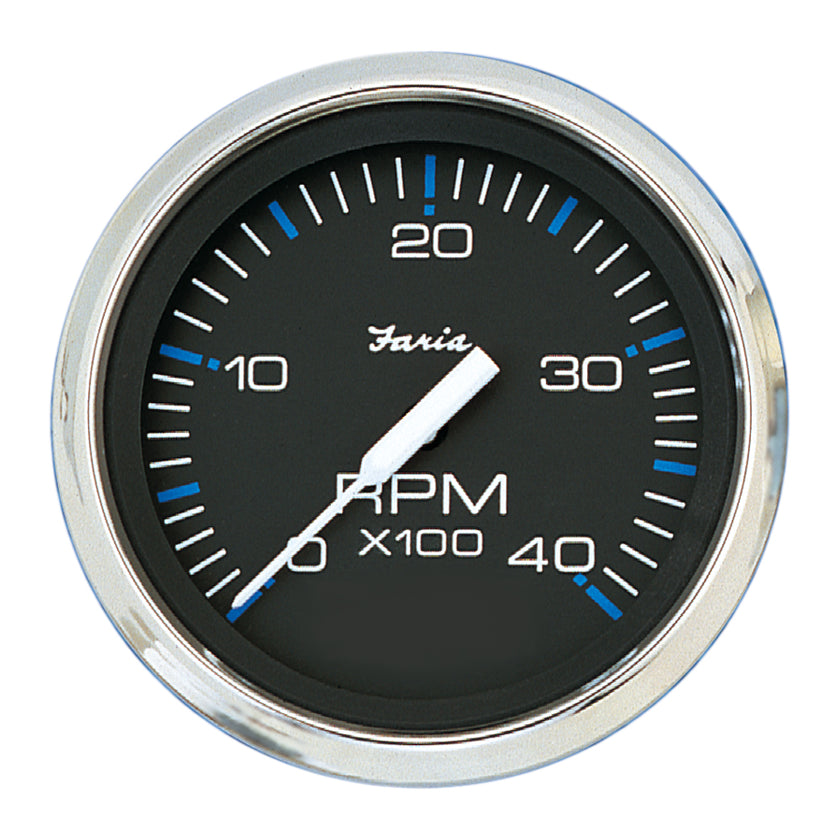 Tacómetro Faria Chesapeake Black de 4