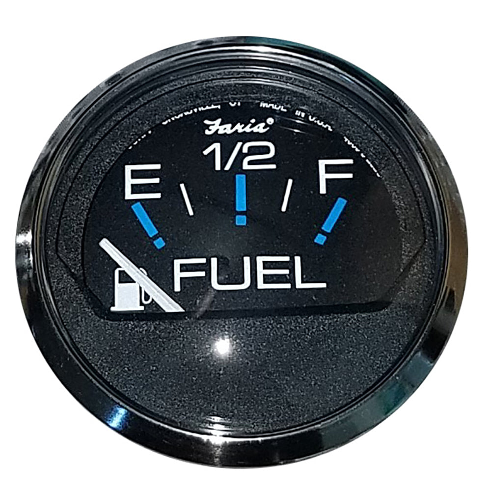 Indicador de nivel de combustible Faria Chesapeake negro de 2