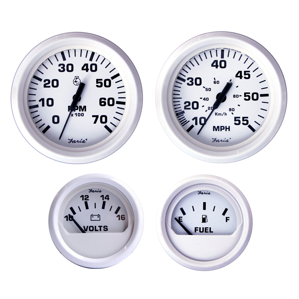 Conjunto de motor fueraborda Faria Dress White (caja blanca) [KT9794]