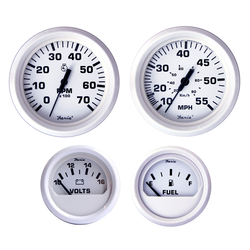Conjunto de motor fueraborda Faria Dress White (caja blanca) [KT9794]