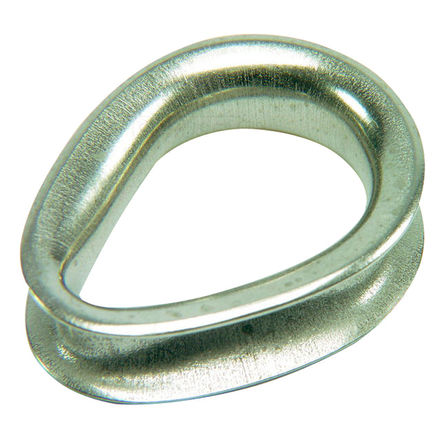 Guardacabos de acero inoxidable Ronstan Sailmaker - Diámetro del cable: 8 mm (5/16