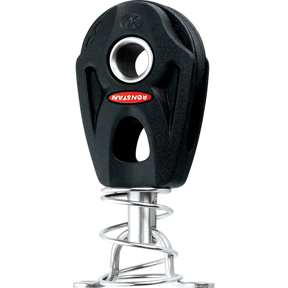 Bloque orbital con rodamientos de bolas Ronstan Serie 30 - Giratorio vertical [RF35140]