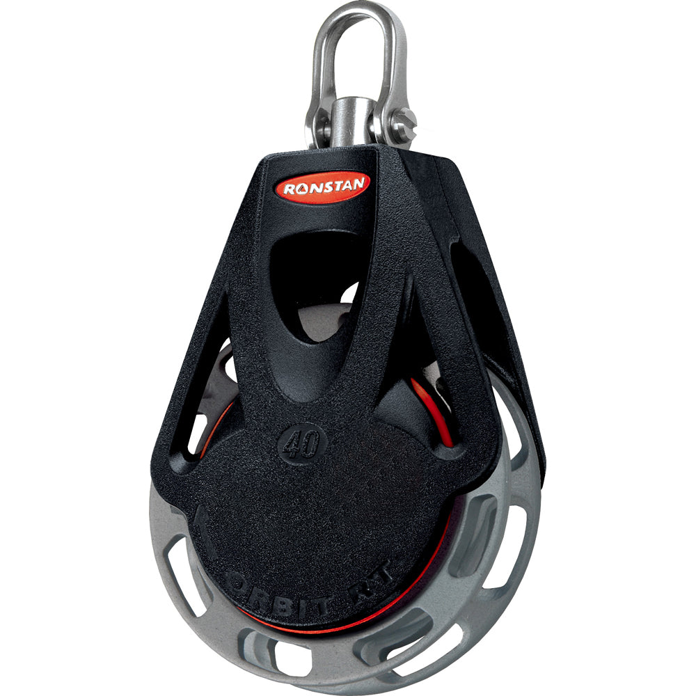 Bloque de trinquete orbital Ronstan Serie 40 - Cabezal de grillete giratorio automático simple [RF46100]