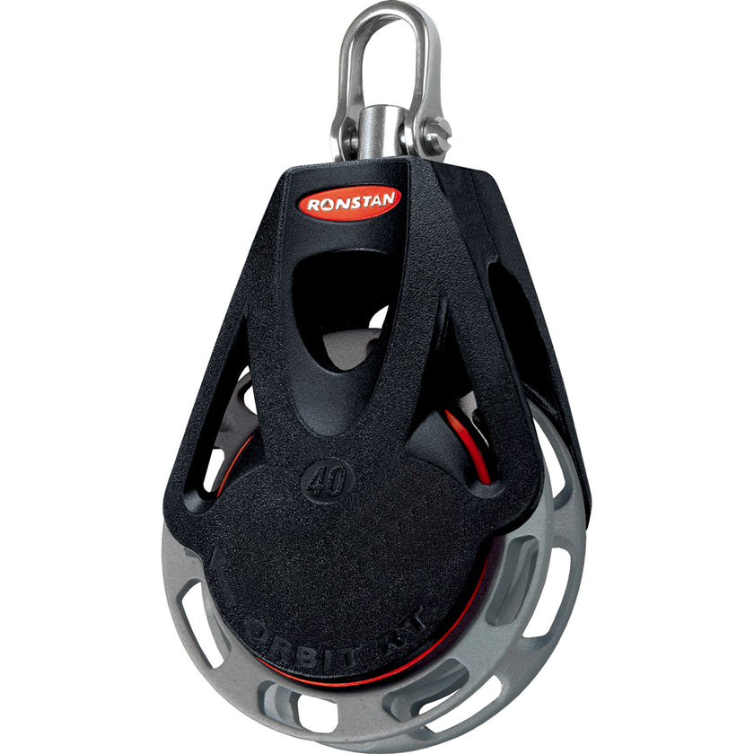 Bloque de trinquete orbital Ronstan Serie 40 - Cabezal de grillete giratorio automático simple [RF46100]