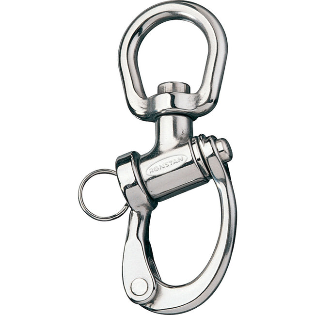 Grillete de seguridad Ronstan Trunnion - Asa giratoria grande - Longitud de 122 mm (4-3/4