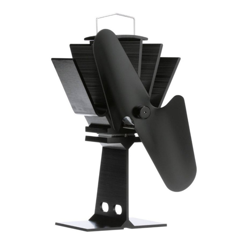 Ventilador de estufa Ecofan de Caframo Original con motor de calor - Aspas negras [800CAXBX]