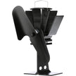 Ventilador de estufa Ecofan de Caframo Original con motor de calor - Aspas negras [800CAXBX]