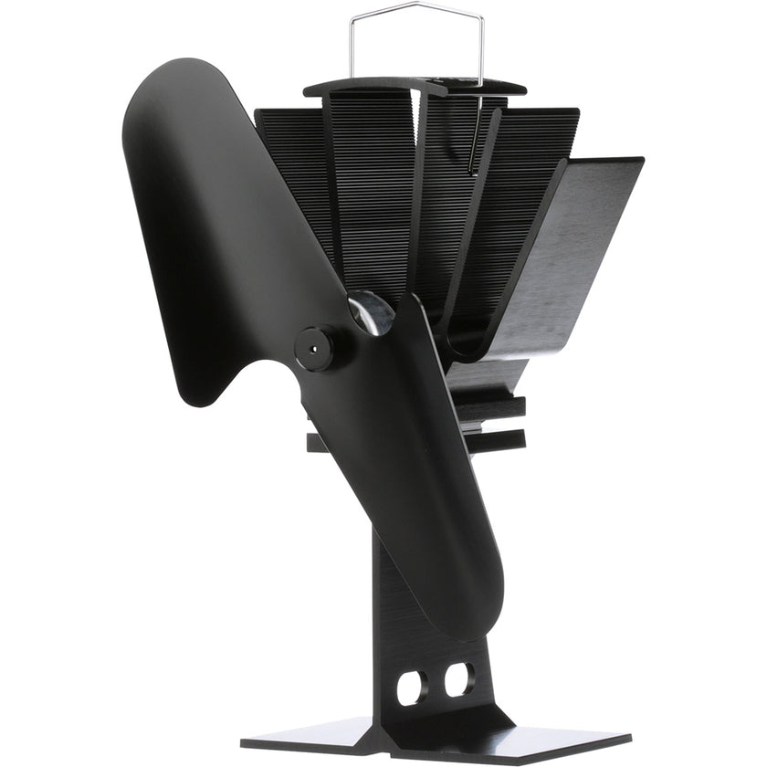 Ventilador de estufa Ecofan de Caframo Original con motor de calor - Aspas negras [800CAXBX]