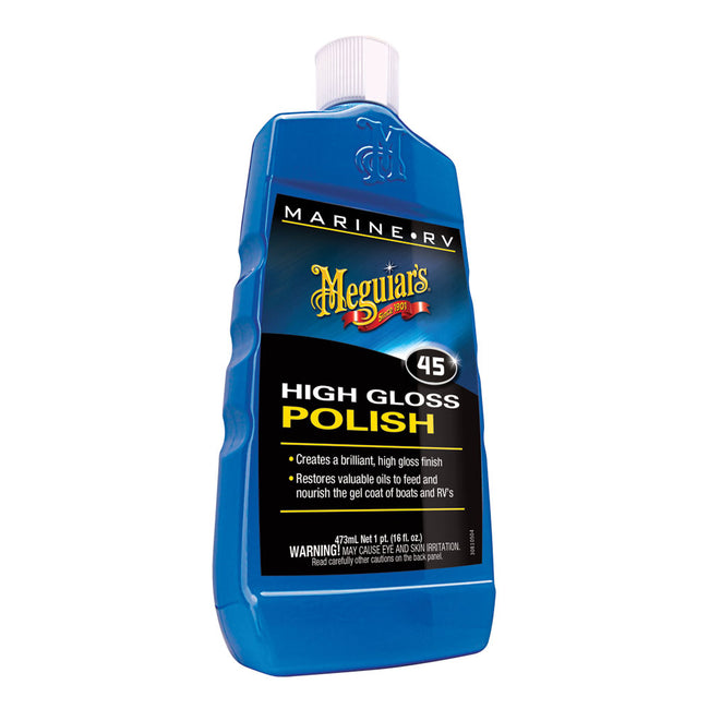 Abrillantador y abrillantador para barcos y vehículos recreativos Meguiar's n.° 45 - 16 oz [M4516]