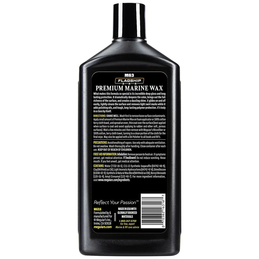 Cera marina premium insignia de Meguiar's - 16 oz [M6316]