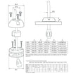Scanstrut DS6-P Vertical Cable Seal [DS6-P]