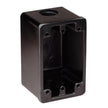 Caja Marinco FS negra para tomacorrientes de 15 A, 20 A y 30 A [6080]