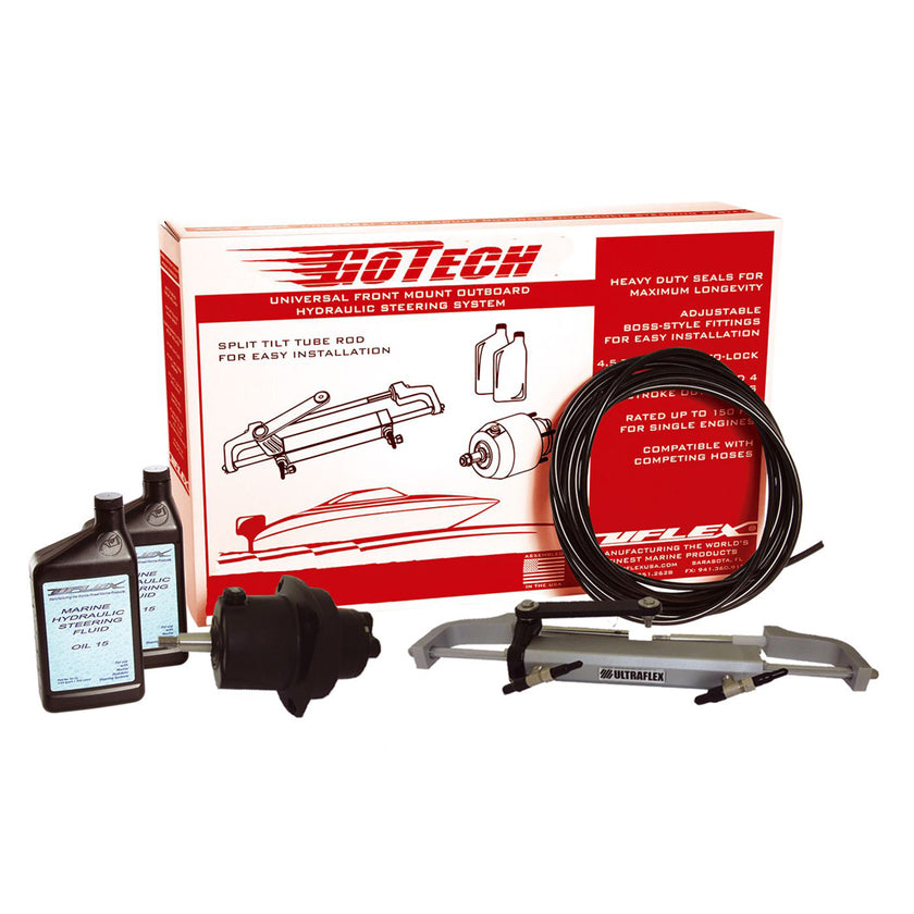 Sistema de dirección hidráulica exterior de montaje frontal universal UFlex GoTech 1.0 [GOTECH 1.0]