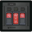 Panel de control remoto Blue Sea 1147 con interruptor Contura de control remoto (2) 2145 y (1) 2146 [1147]