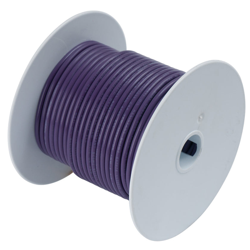 Cable de cobre estañado Ancor morado de 14 AWG - 100 pies [104710]