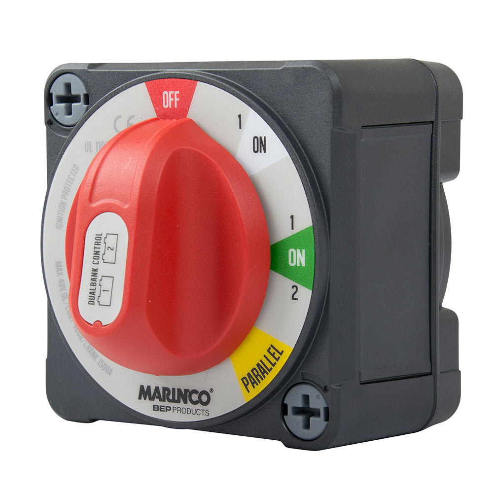 Interruptor de batería de control de banco doble BEP Pro Installer 400a EZ-Mount - MC10 [772-DBC-EZ]