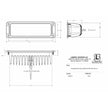 Lumitec Maxillumeh60 - Foco empotrable - Carcasa blanca - Atenuación blanca [101336]