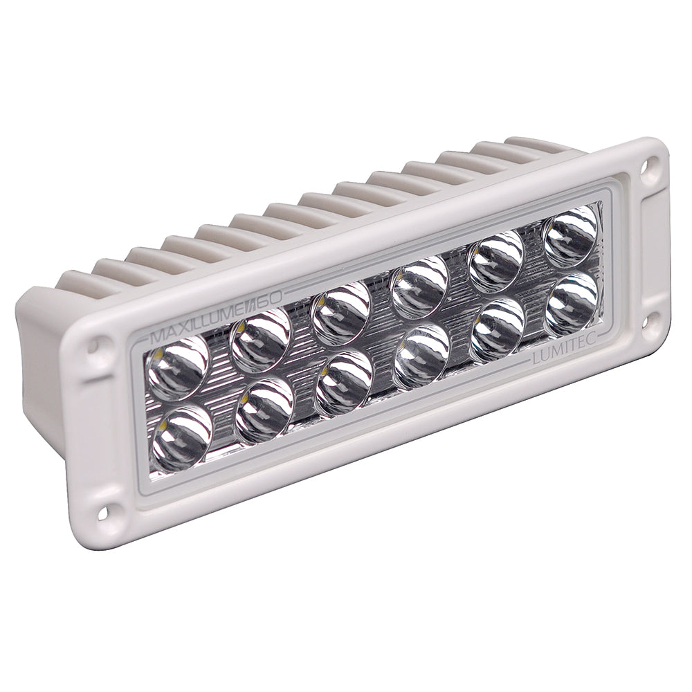 Lumitec Maxillumeh60 - Foco empotrable - Carcasa blanca - Atenuación blanca [101336]