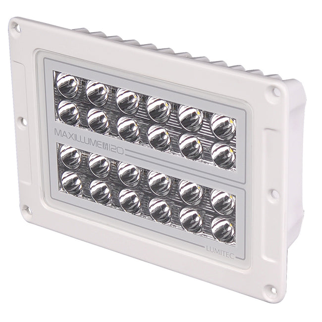 Lumitec Maxillume h120 - Foco empotrable - Carcasa blanca - Atenuación blanca [101348]