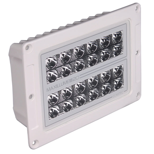 Lumitec Maxillume h120 - Foco empotrable - Carcasa blanca - Atenuación blanca [101348]